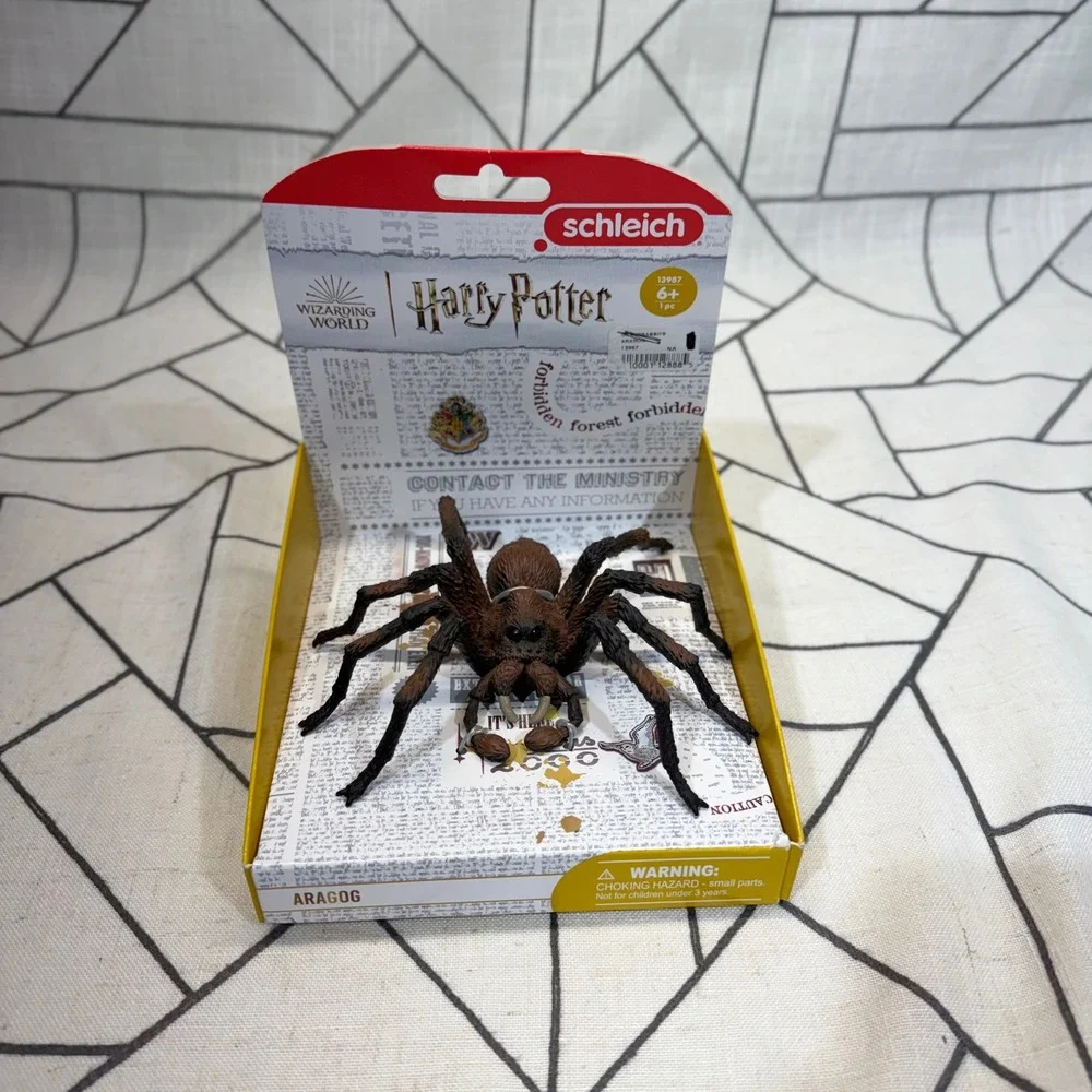 Schleich Harry Potter Aragog Figure One Size Brown Spider 13987 Wizarding World